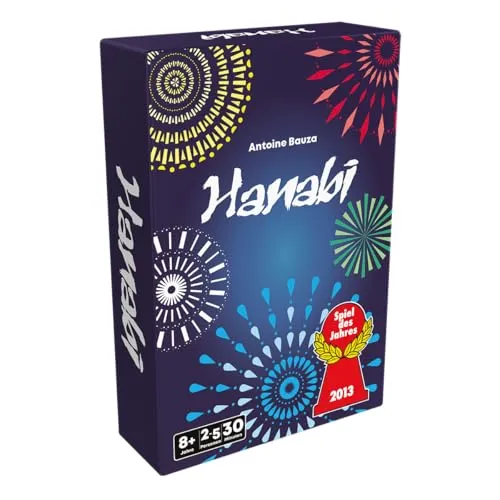 Cocktail Games Hanabi Auflage 2024 Familienspiel Kartenspiel 2-5