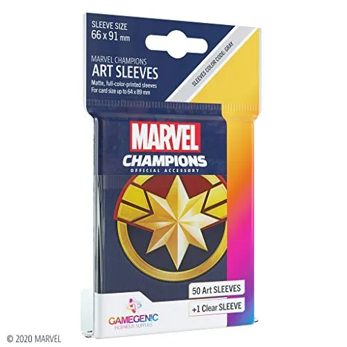 Gamegenic Marvel Champions She-Hulk Art Sleeves 50+1 Grau