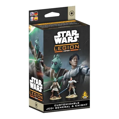 Asmodee Star Wars: Legion Anpassbarer Jedi-General Tabletop-Erweiterung