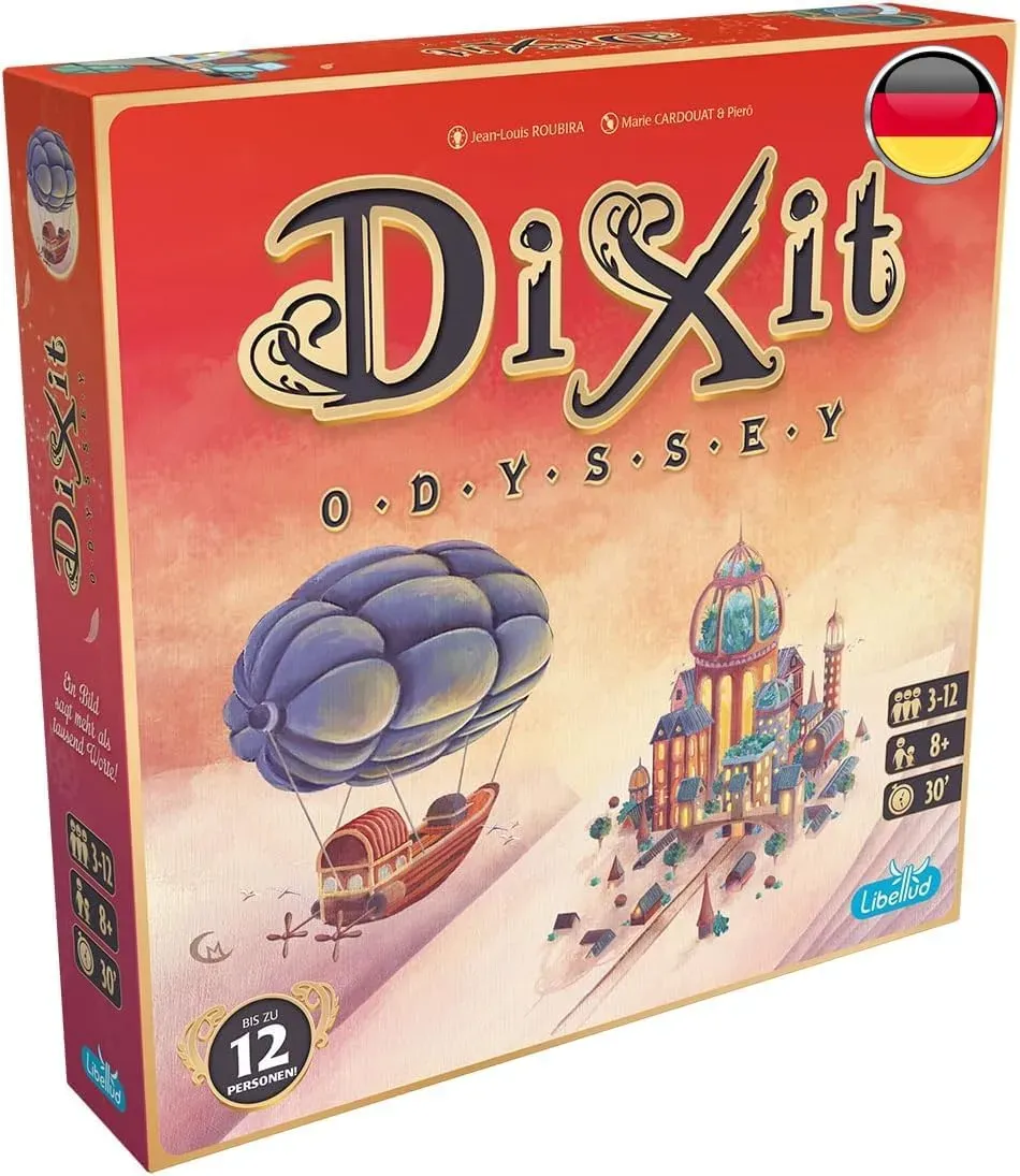 Asmodee Dixit Odyssey Familienspiel Grundspiel Auflage 2024