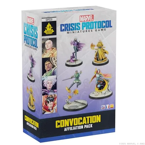 Asmodee Marvel Crisis Protocol Convocation Affiliation Pack 4 Figuren