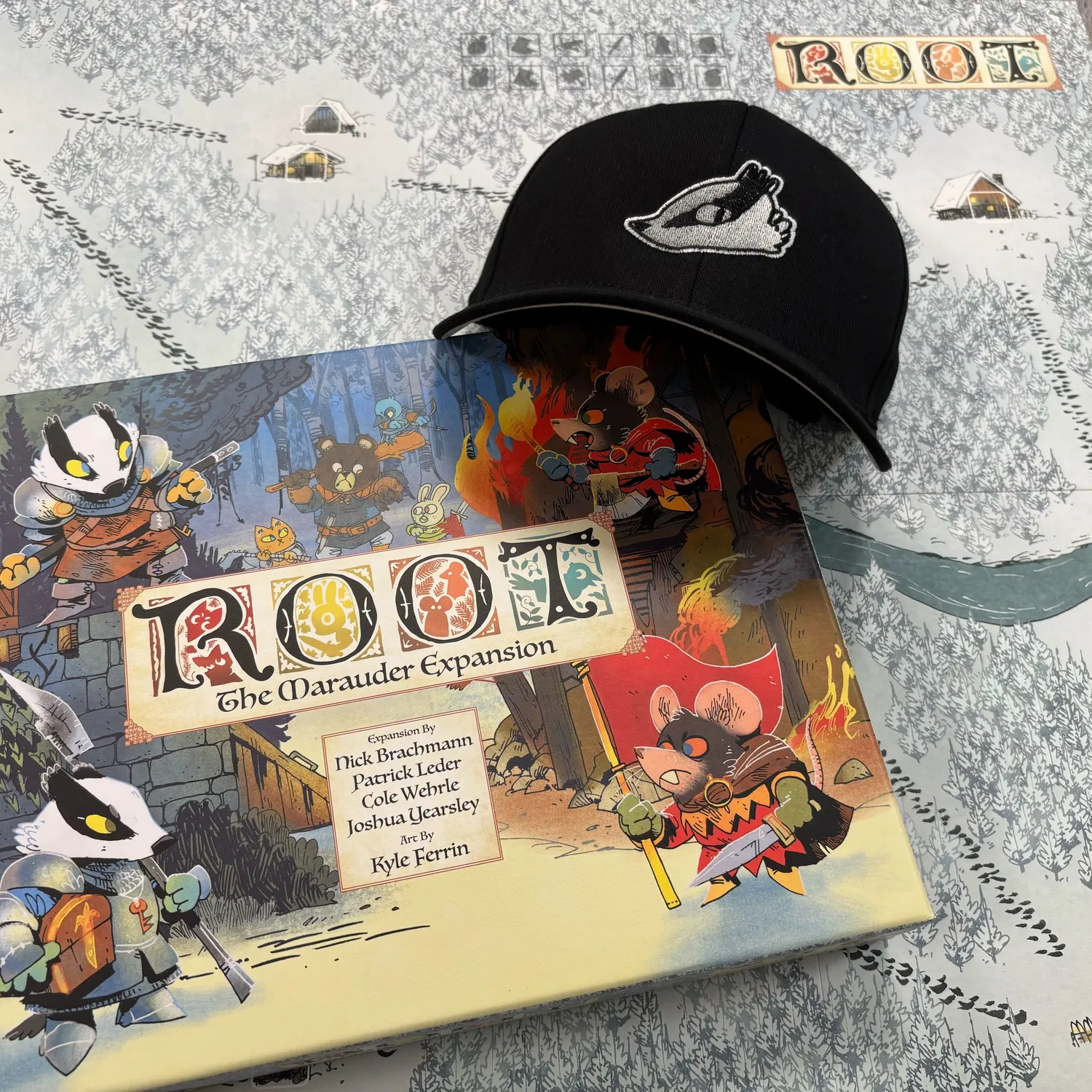 Leder Games Root Keepers in Iron Cap Stretch