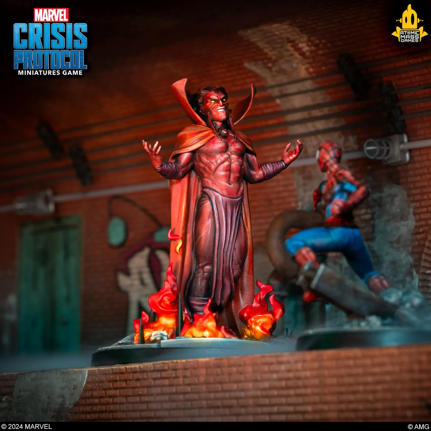 Asmodee Marvel Crisis Protocol Mephisto Character Pack Figur