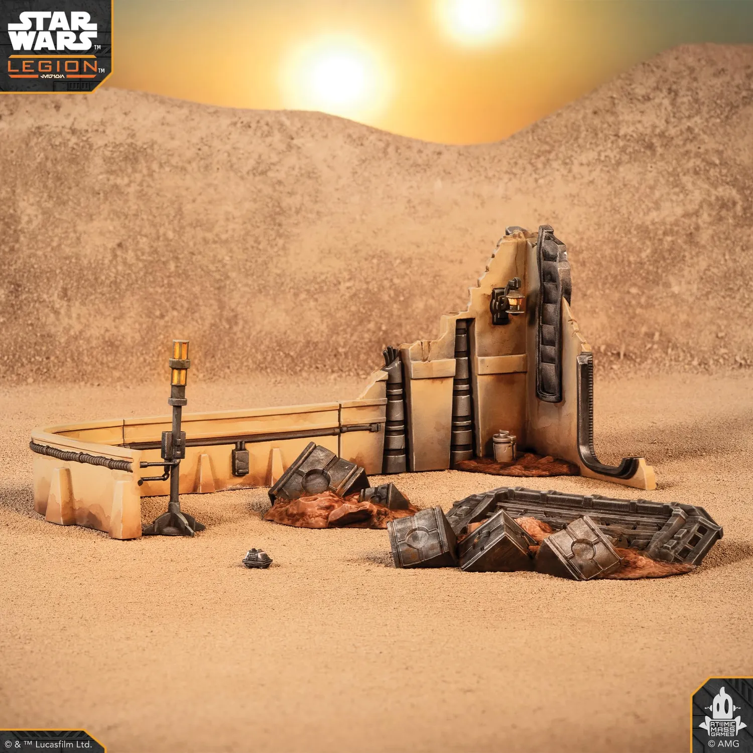 Asmodee Star Wars: Legion Outer Rim Battles Geländeset Deckung