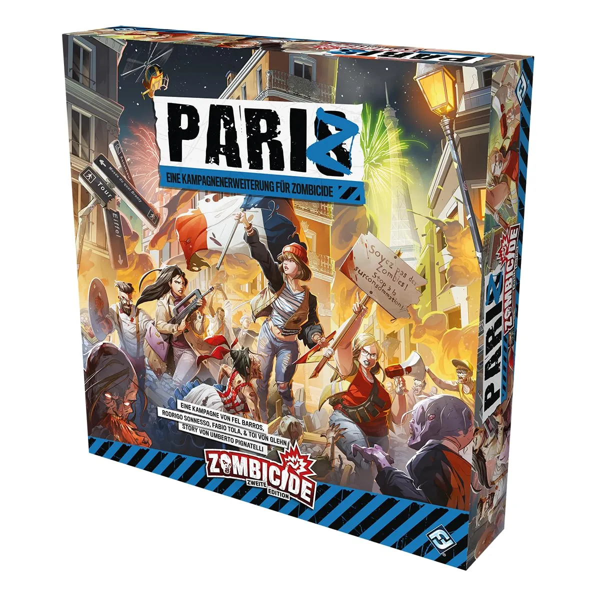 Asmodee Zombicide 2. Edition PariZ Erweiterung Kampagne