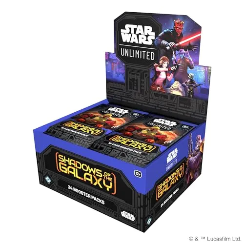 Star Wars Unlimited Shadows of the Galaxy Display 24 Booster TCG