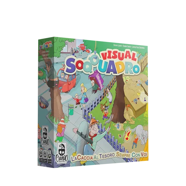 Cranio Soqquadro Visual Partyspiel Schatzsuche