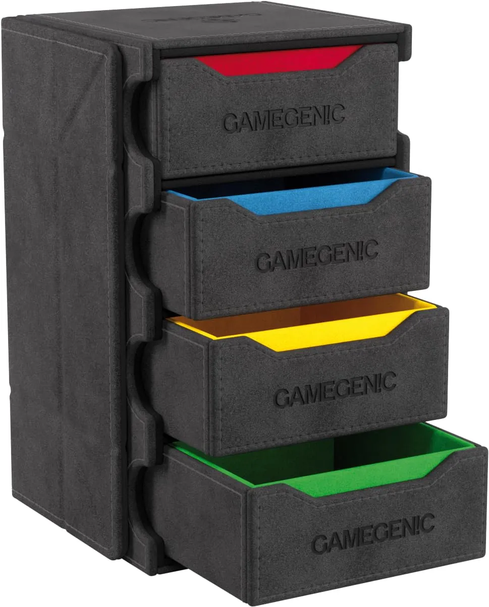 Gamegenic Token's Lair Token-Box mit Würfelschale bunt