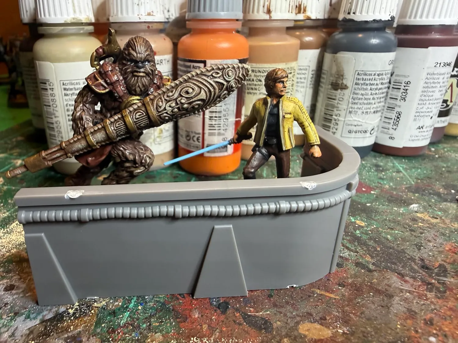 Asmodee Star Wars: Legion Outer Rim Battles Geländeset Deckung