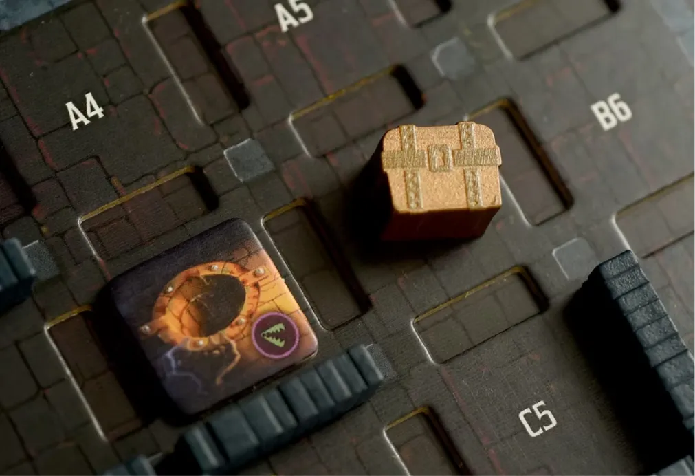 Cranio Lairs Brettspiel Duell mit Box Zero