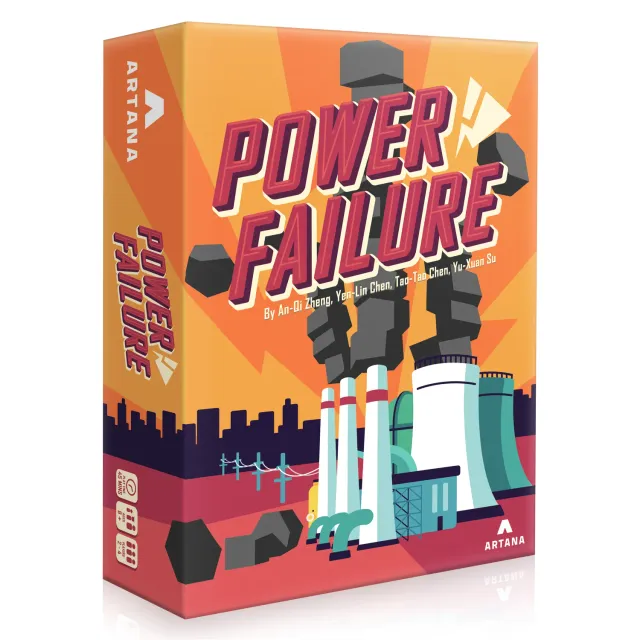 Genius Games Power Failure Kartenspiel Energie 2-4