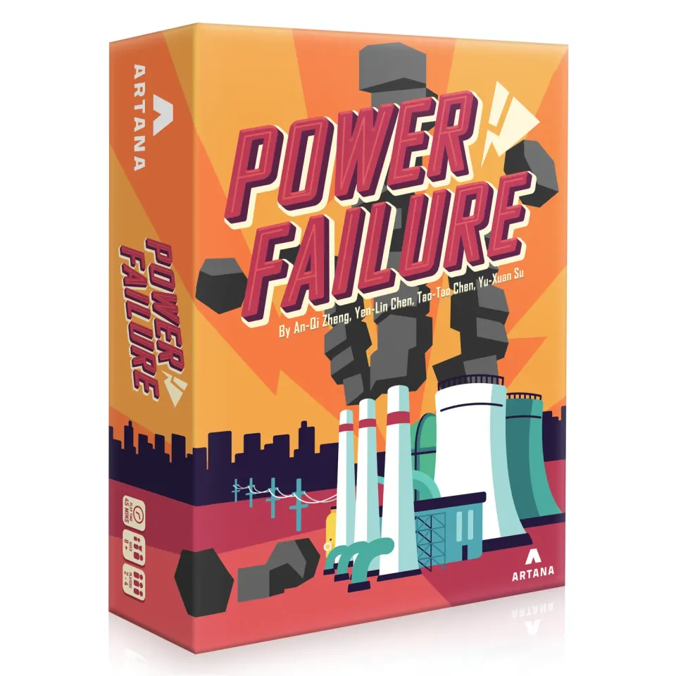 Genius Games Power Failure Kartenspiel Energie 2-4