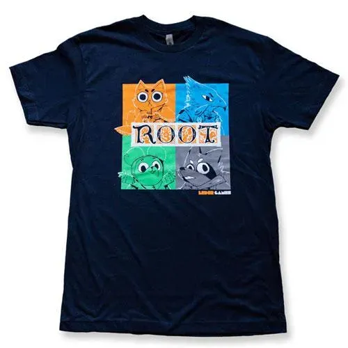 Leder Games Root Core Factions T-Shirt Baumwolle