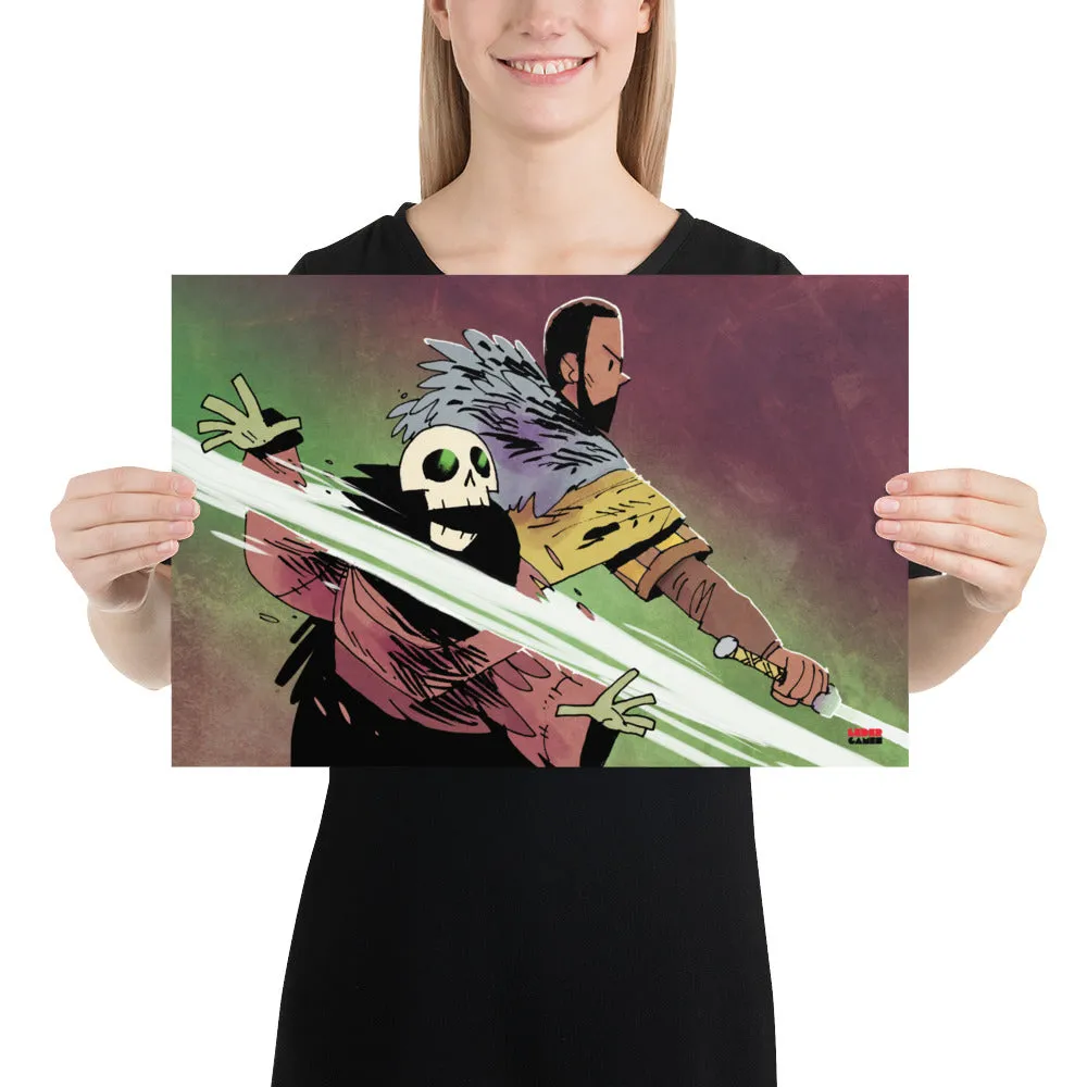 Leder Games Vast Mysterious Manor Kunstdruck 8x10 Paladin