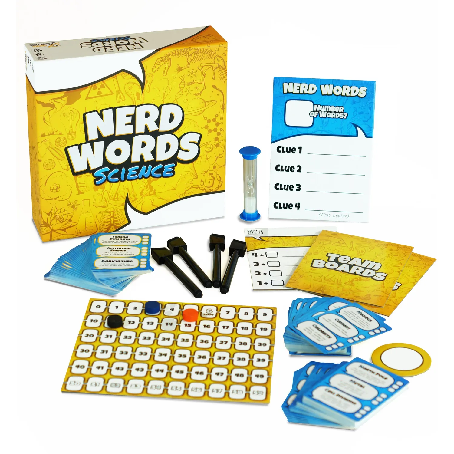 Genius Games Nerd Words Ecosystem Math Rush Spielebundle 3er Lernspiel