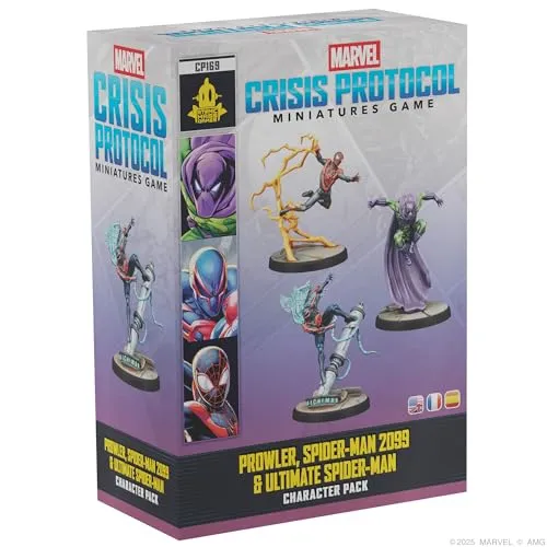 Asmodee Marvel Crisis Protocol Prowler Spider-Man 2099 Set