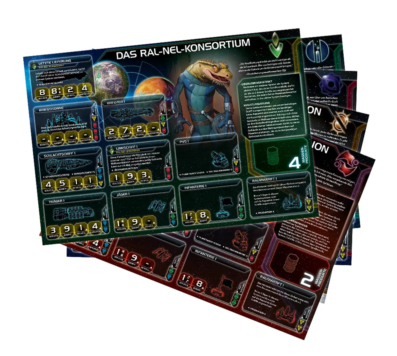 Twilight Imperium Thunder's Edge Erweiterung 4. Edition DE