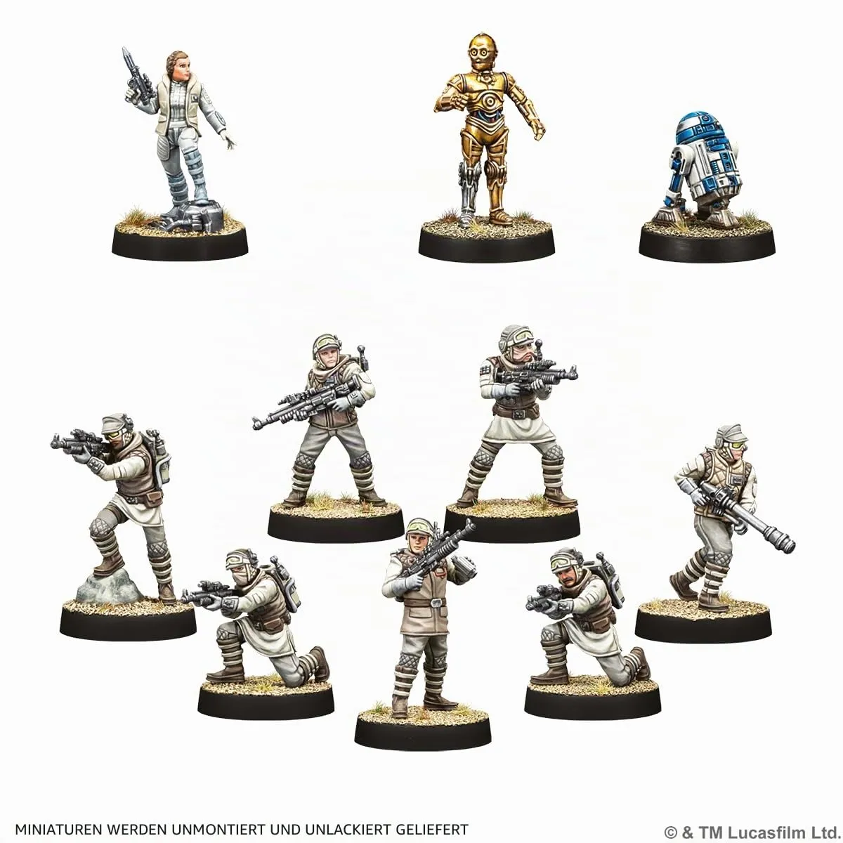 Star Wars Legion Echo Base Defenders Army Box 27 Figuren