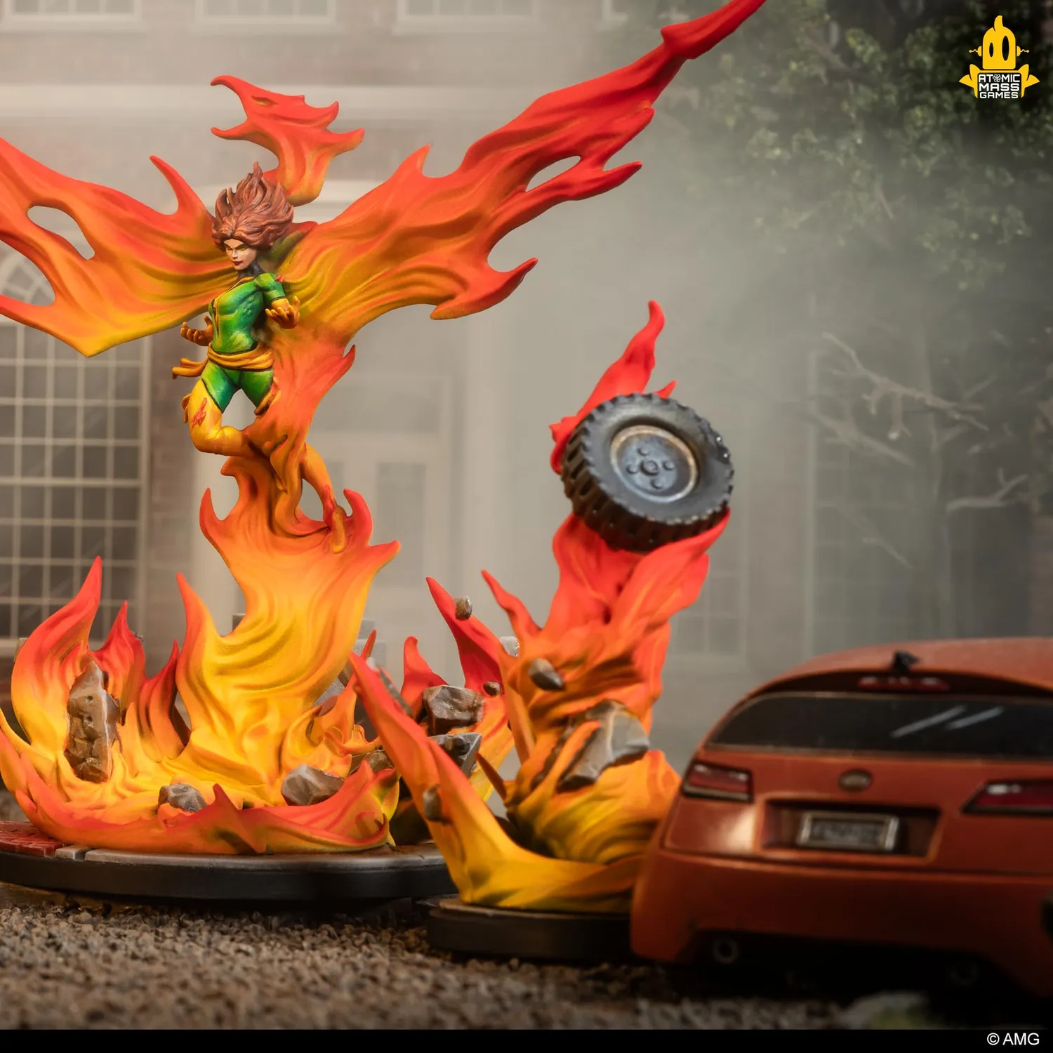 Asmodee Marvel Crisis Protocol Phoenix Unleashed Tabletop Deutsch