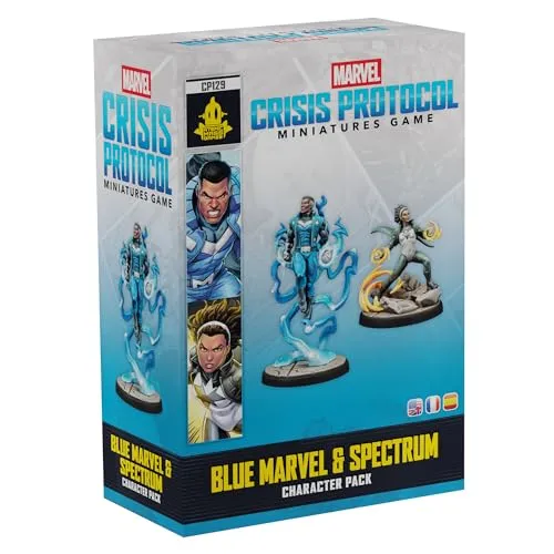 Asmodee Marvel Crisis Protocol Blue Marvel Spectrum Charakterpack Helden