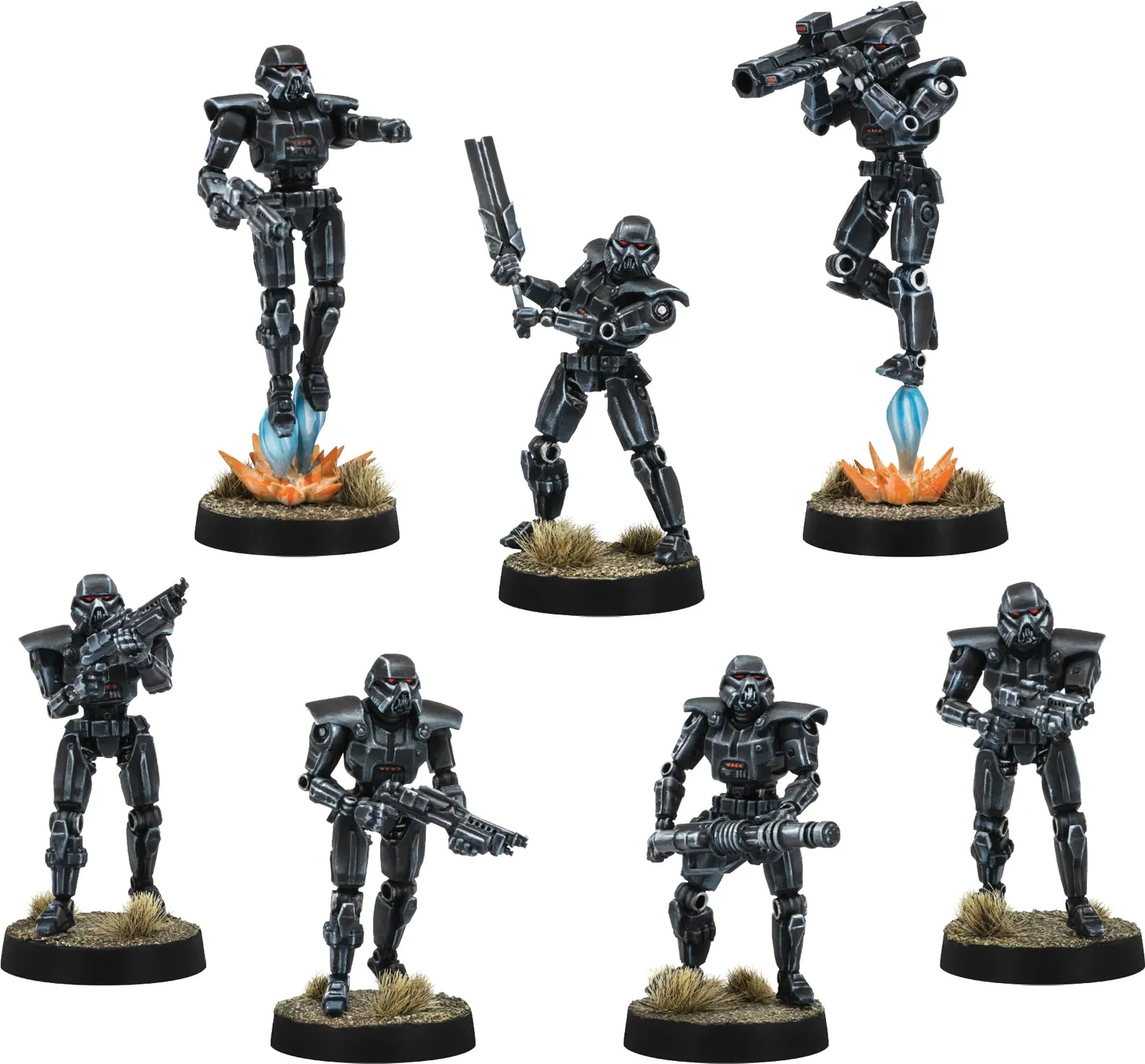 Asmodee Star Wars Legion Imperial Dark Troopers Erweiterung Deutsch