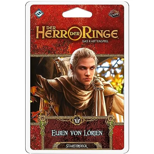 Asmodee Herr der Ringe Kartenspiel Elben von Lórien Starterdeck Deutsch