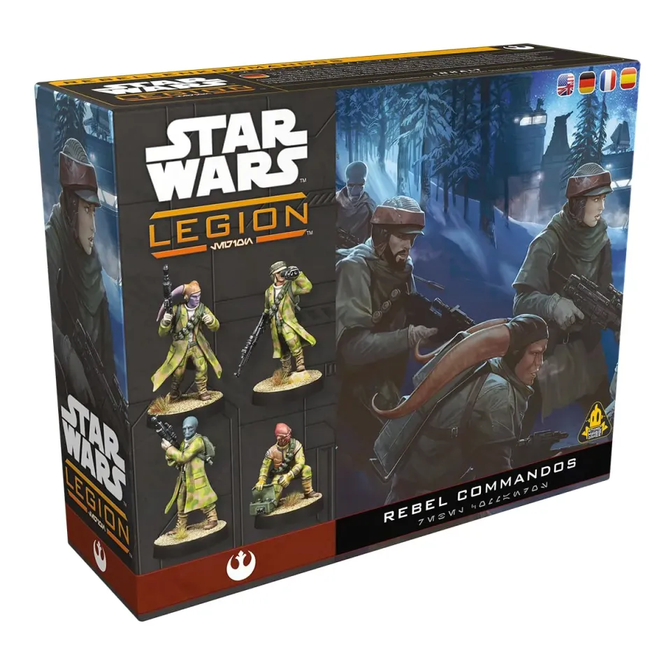 Asmodee Star Wars: Legion Rebel Commandos Erweiterung 7 Figuren