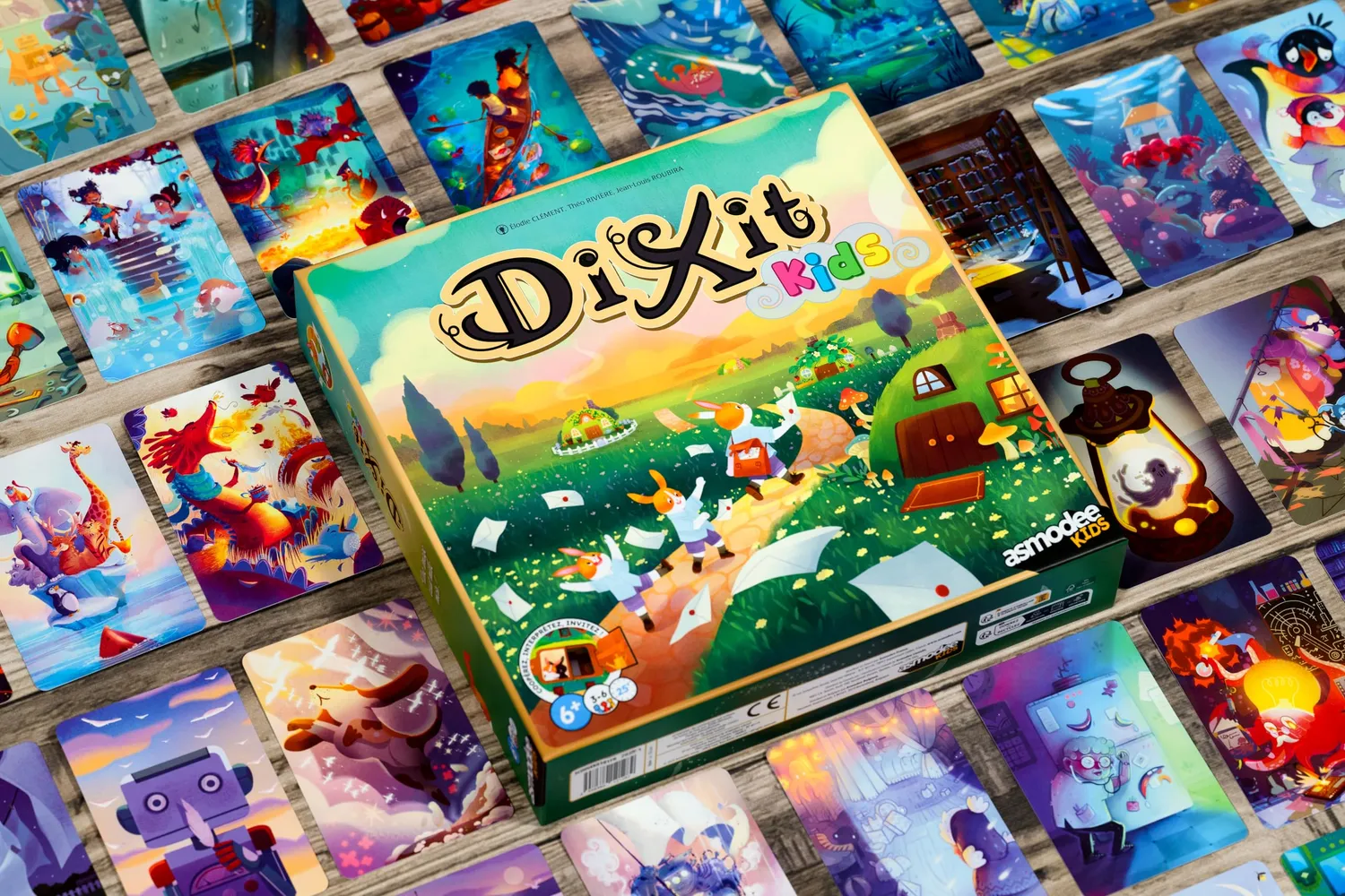 Asmodee Dixit Kids Kinderspiel kooperativ 84 Karten