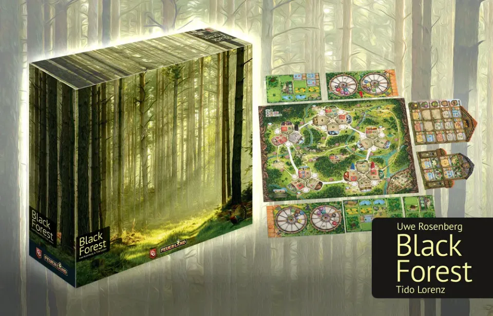 Capstone Games Black Forest Brettspiel Uwe Rosenberg