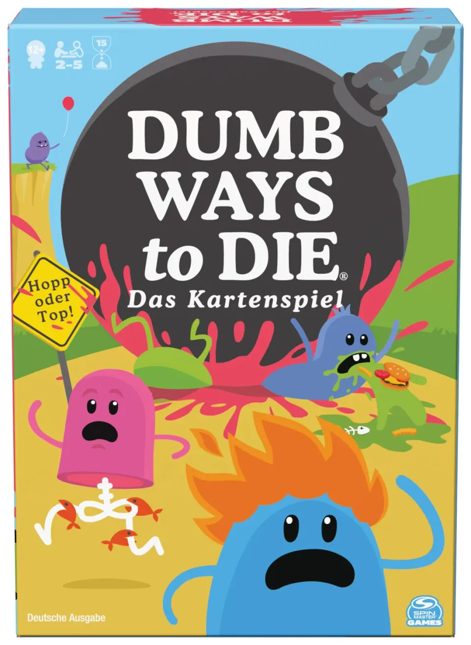 Spin Master Dumb Ways to Die Kartenspiel deutsch ab 12 Jahren