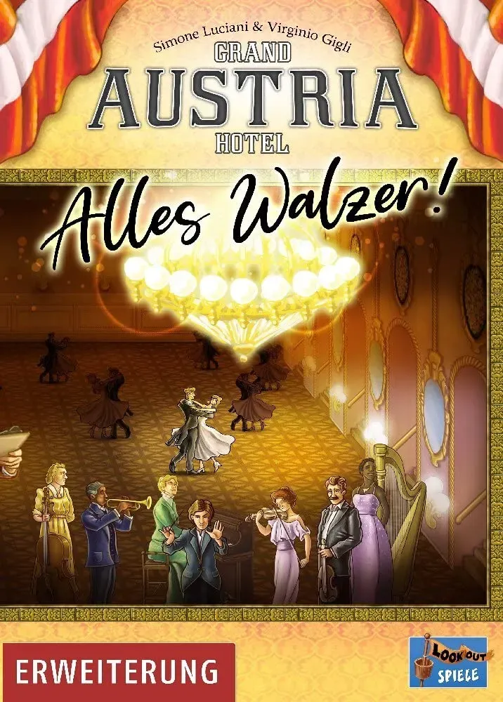 Lookout Grand Austria Hotel Alles Walzer Erweiterung Solo-Modus