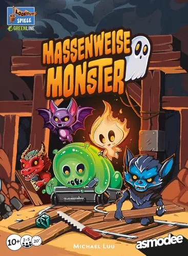 Massenweise Monster Legespiel Deutsch für Familie