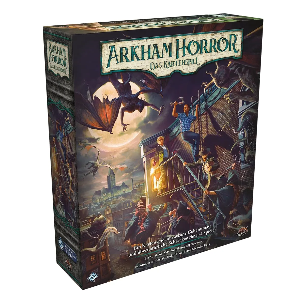 Arkham Horror LCG Grundspiel Kartenspiel Alte Auflage kooperativ