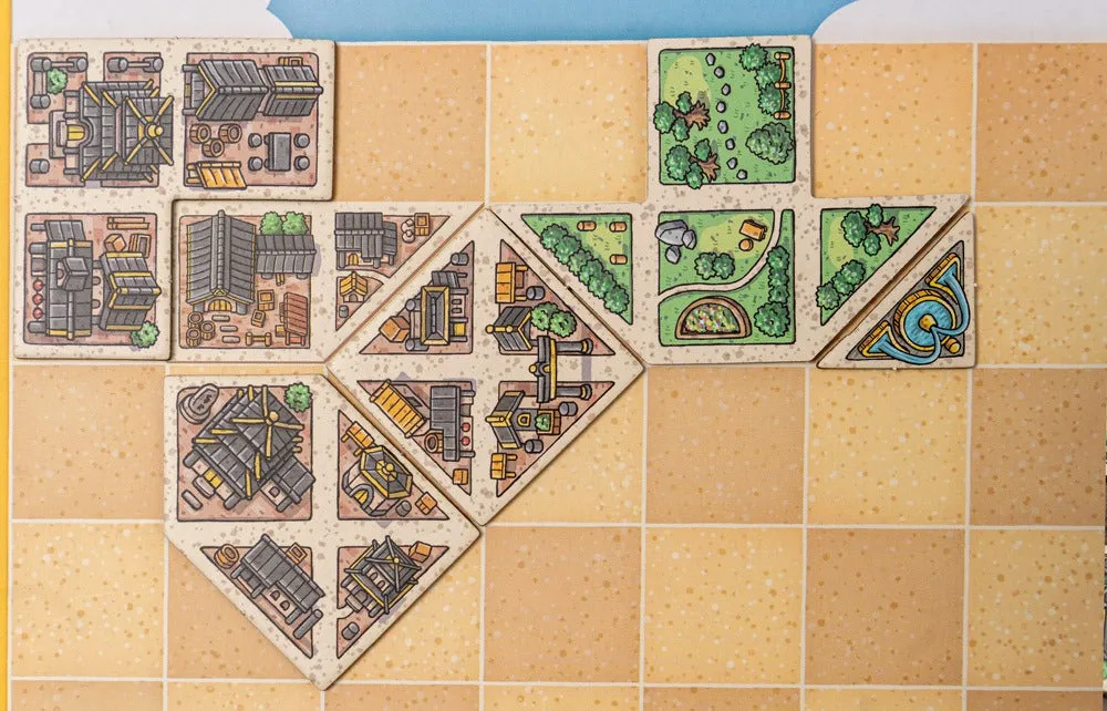 Capstone Games Tangram City Legespiel Familie