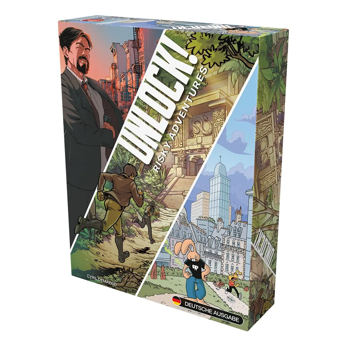 Unlock Risky Adventures Sammelbox Rätselspiel Deutsch 1-6 Spieler
