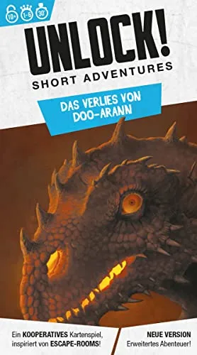 Asmodee Unlock Short Verlies von DOO-Arann Rätselspiel