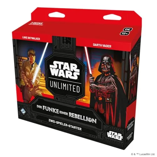 Star Wars Unlimited Funke einer Rebellion Zwei-Spieler-Starter Kartenspiel Deutsch