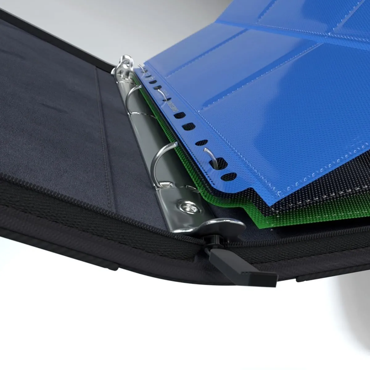 Gamegenic Zip-Up Ring-Binder Slim Sammelordner schwarz Reißverschluss