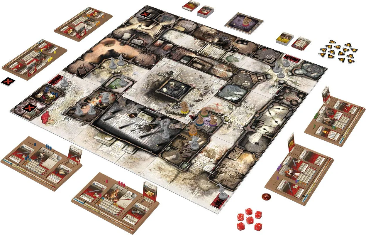 CMON Zombicide Black Plague Grundspiel Dungeon Crawler 1-6