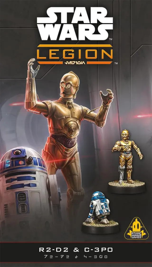 Asmodee Star Wars Legion R2-D2 & C-3PO Erweiterung Agenten