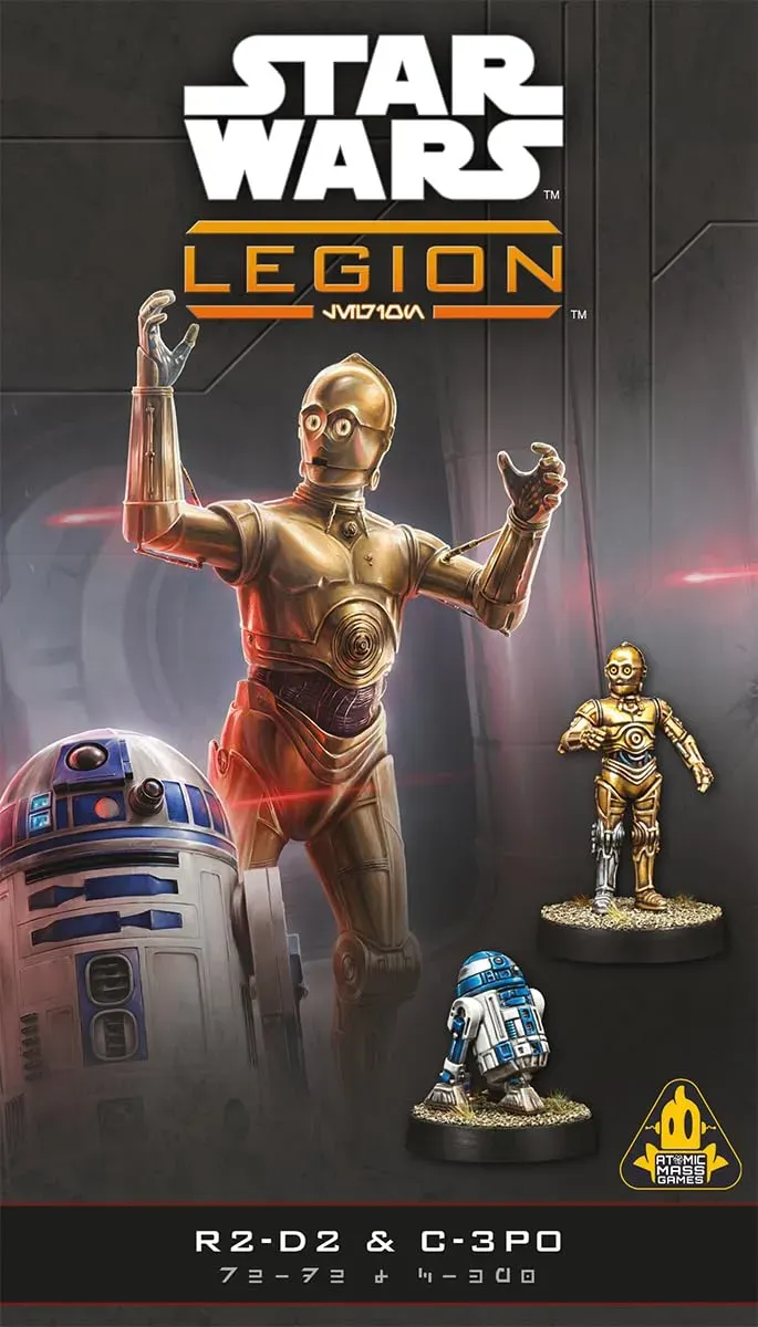Asmodee Star Wars Legion R2-D2 & C-3PO Erweiterung Agenten