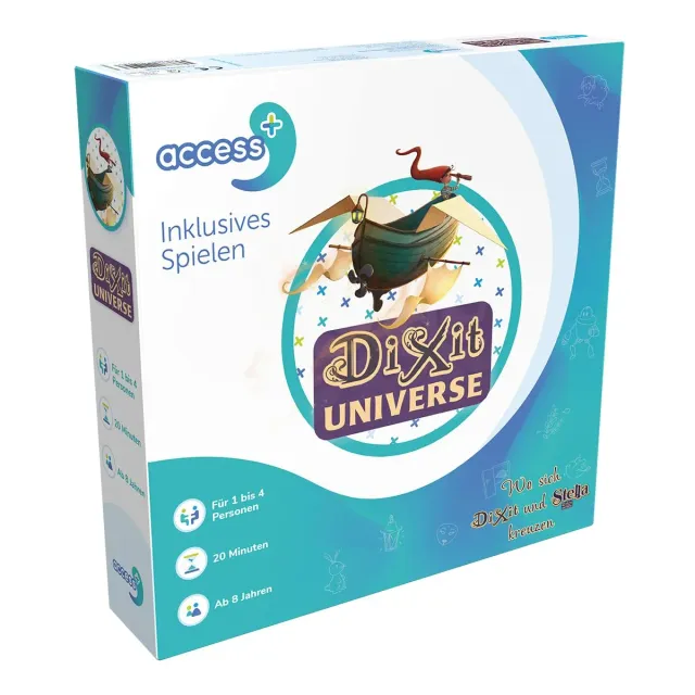 Dixit Universe Access+ Kartenspiel Deutsch barrierefrei