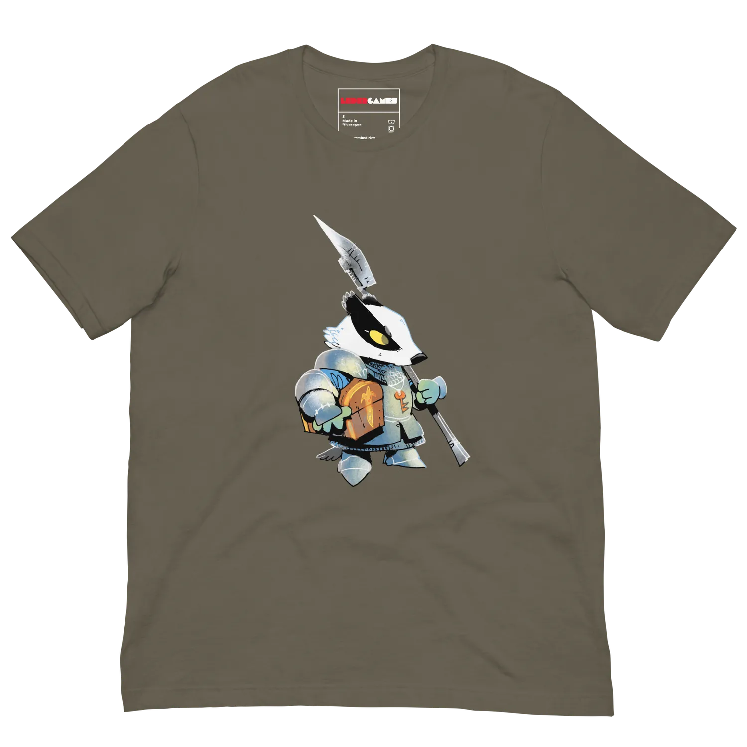 Leder Games Root Keepers in Iron T-Shirt Schwarz L