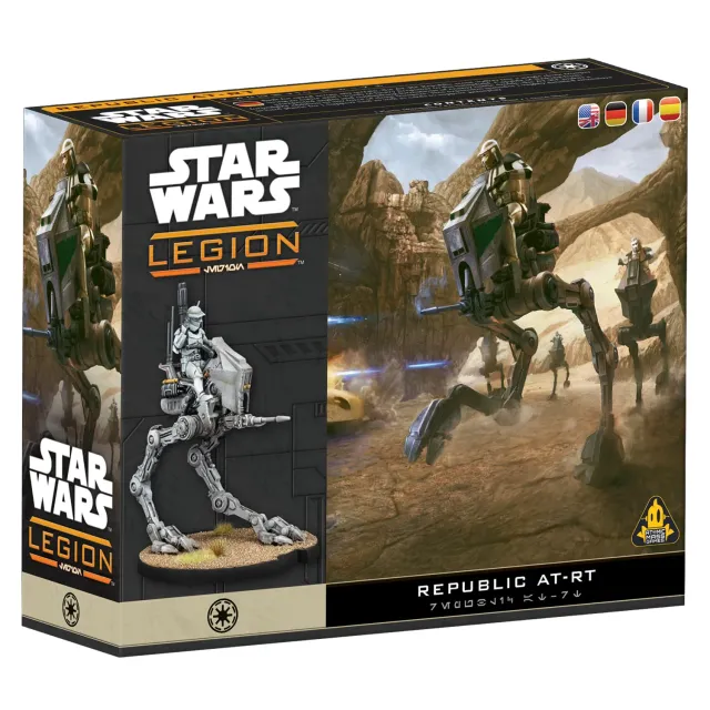Star Wars Legion Republic AT-RT Erweiterung Tabletop Multilingual