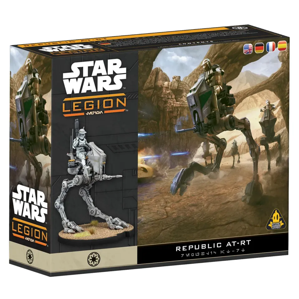 Star Wars Legion Republic AT-RT Erweiterung Tabletop Multilingual
