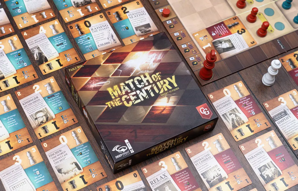 Capstone Games Match of the Century Brettspiel Duell