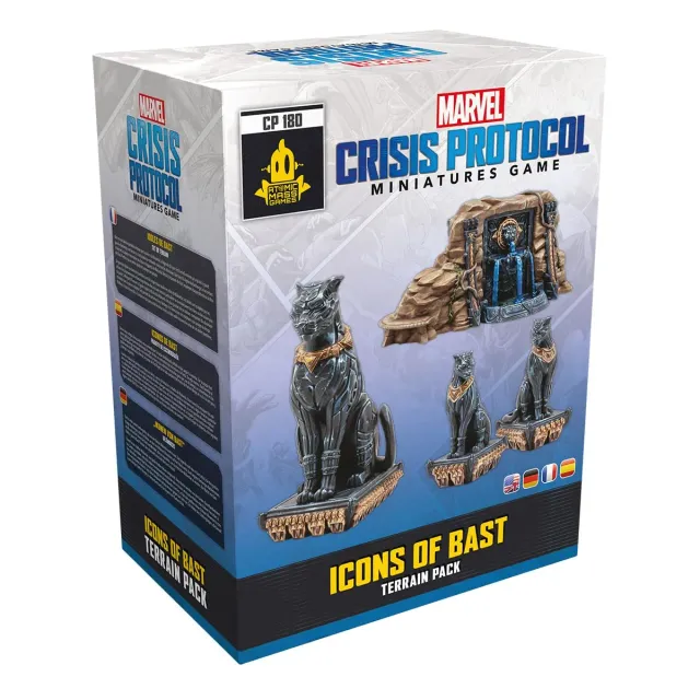 Asmodee Marvel Crisis Protocol Ikonen von Bast Terrain Pack Gelände