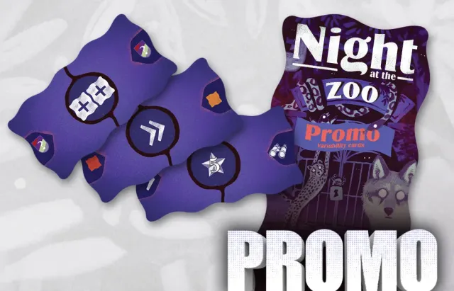 Capstone Games Night at the Zoo Variability Cards Promokarten