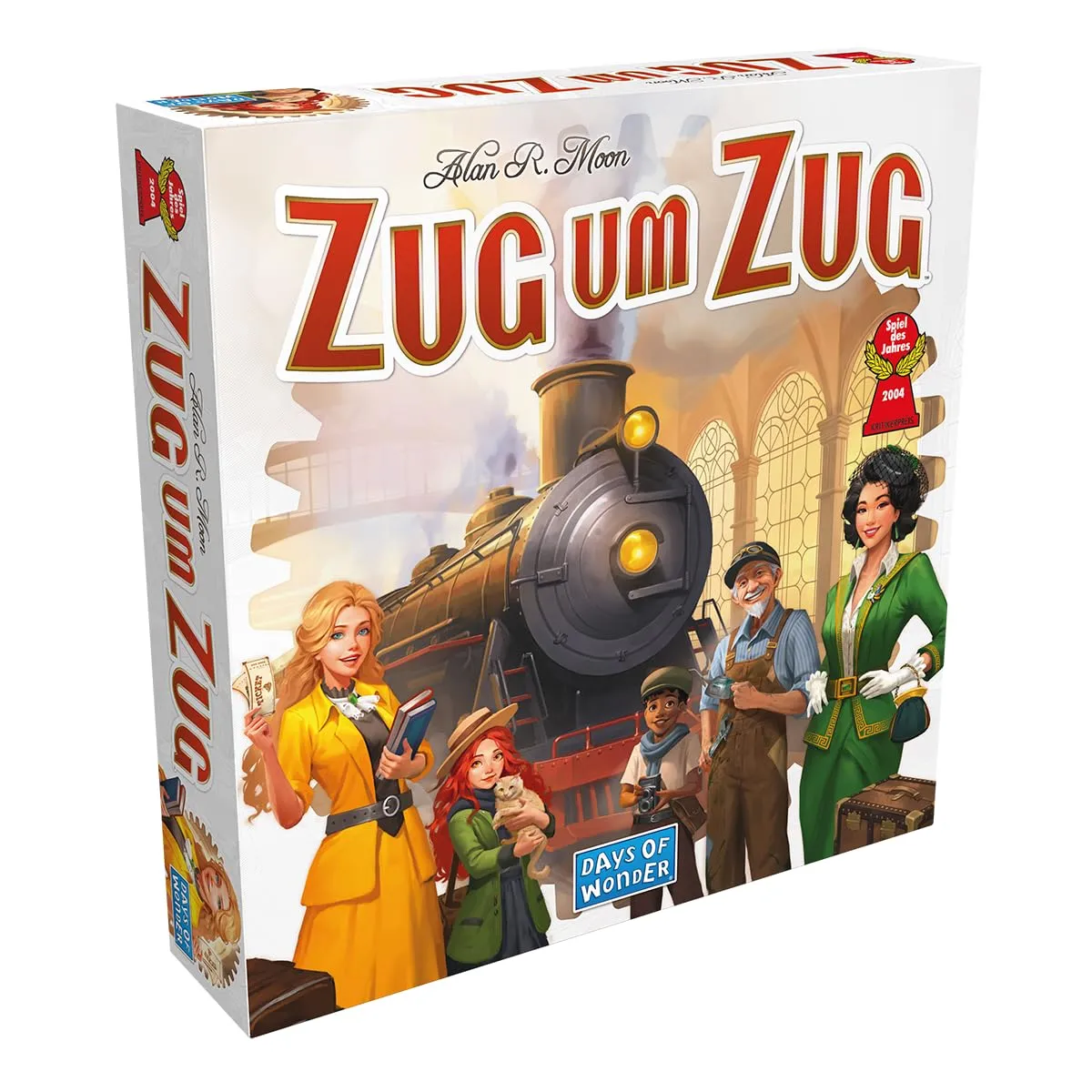Days of Wonder Zug um Zug Grundspiel Alte Version Familie
