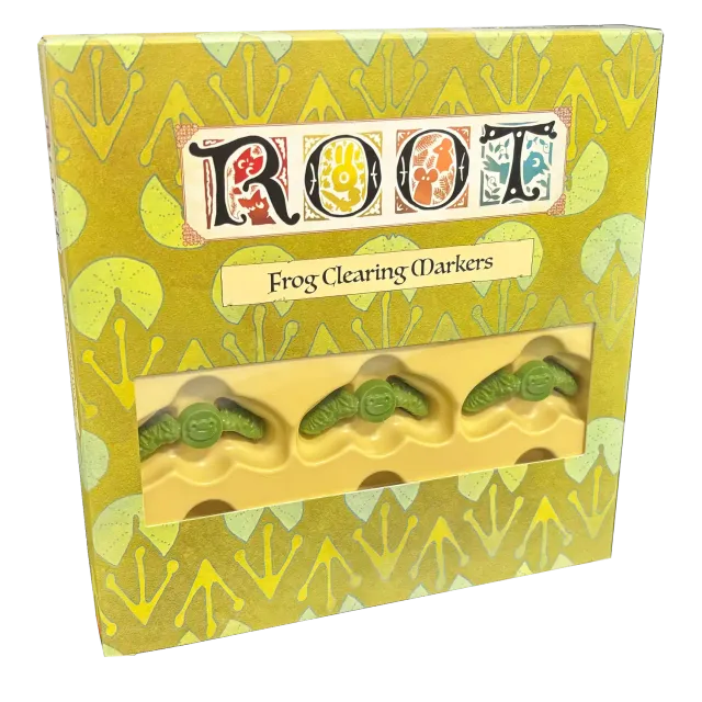 Leder Games Root Frog Clearing Markers Frosch